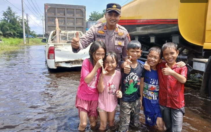 sekolah Pelalawan terendam